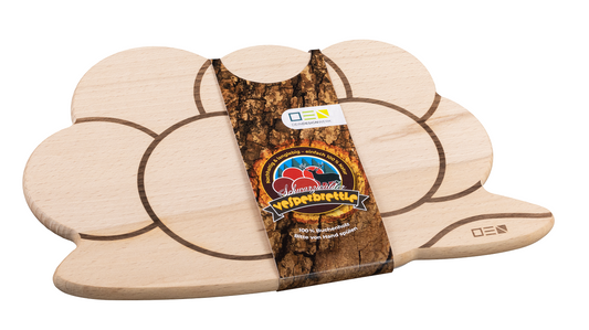 Holz-Vesperbrett Schneidbrett Bollenhut