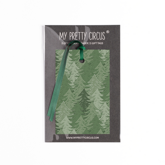 Weihnachtsgeschenk-Anhänger Set a 5 St.