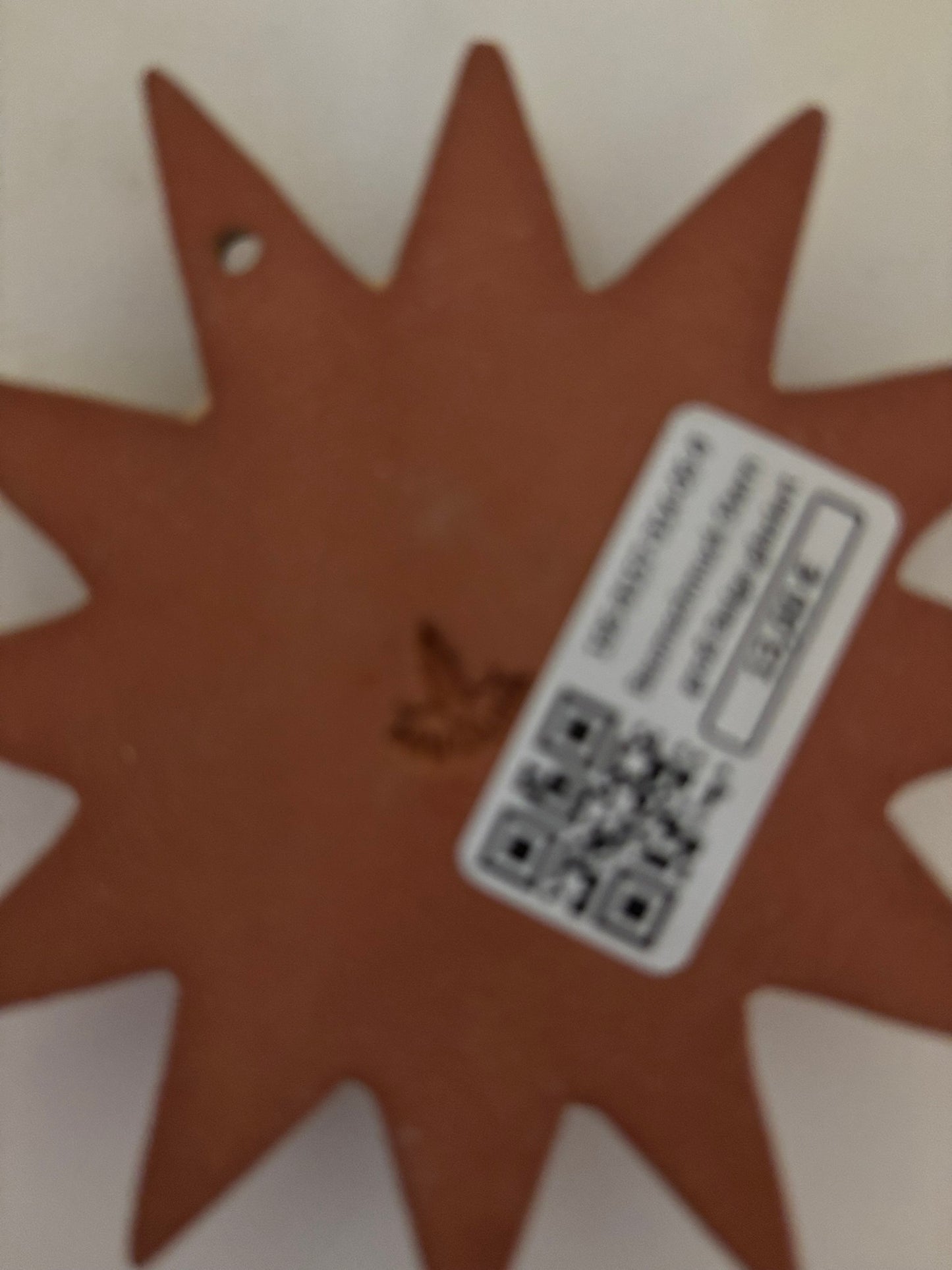 Keramiksterne in blau und beige | Majolika Karlsruhe