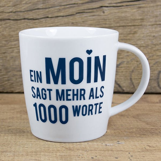 Porzellanbecher Moin | Maritimes aus Hamburg