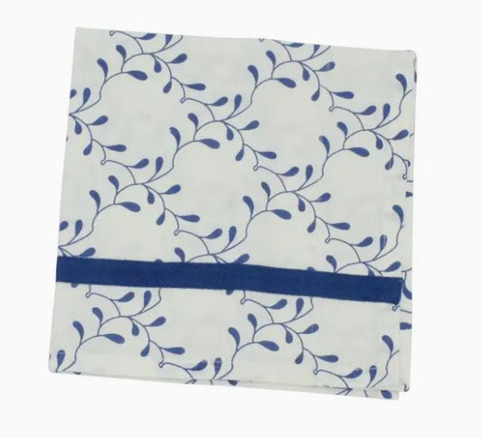 Serviette Blau/Weiss von Danishville