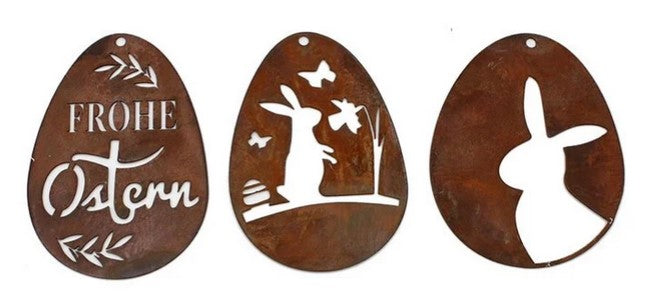 Osterstrauß Behang | 3 Sets | Edelrost