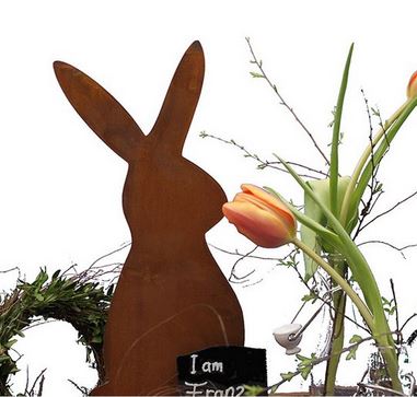 Deko Osterhase Franz | Edelrost