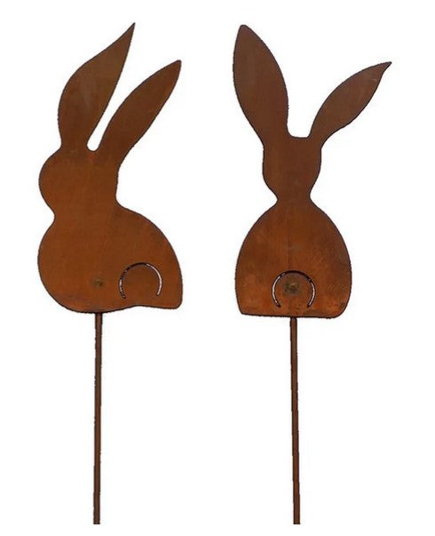 Edelrost Stecker Set Hase