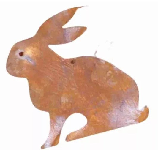 Deko Hase zum Hängen | Edelrost