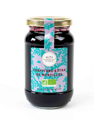 Heidelbeeren BIO-Marmelade aus Frankreich