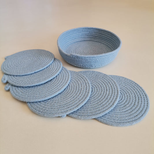 Untersetzer mit Körbchen | so schön recycelt