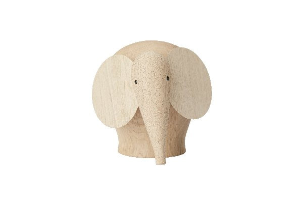 Holzelephant NUNU, drei Größen