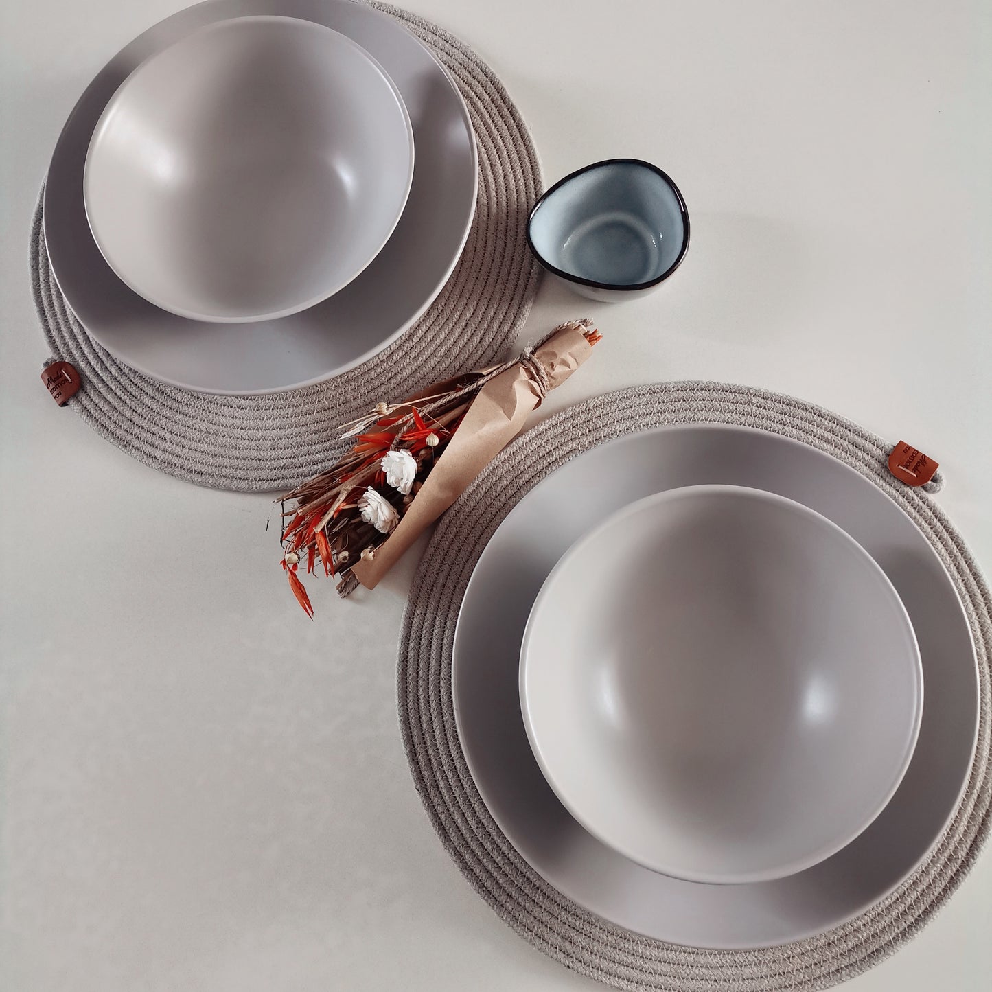 Tischset rund | so schon recycelt