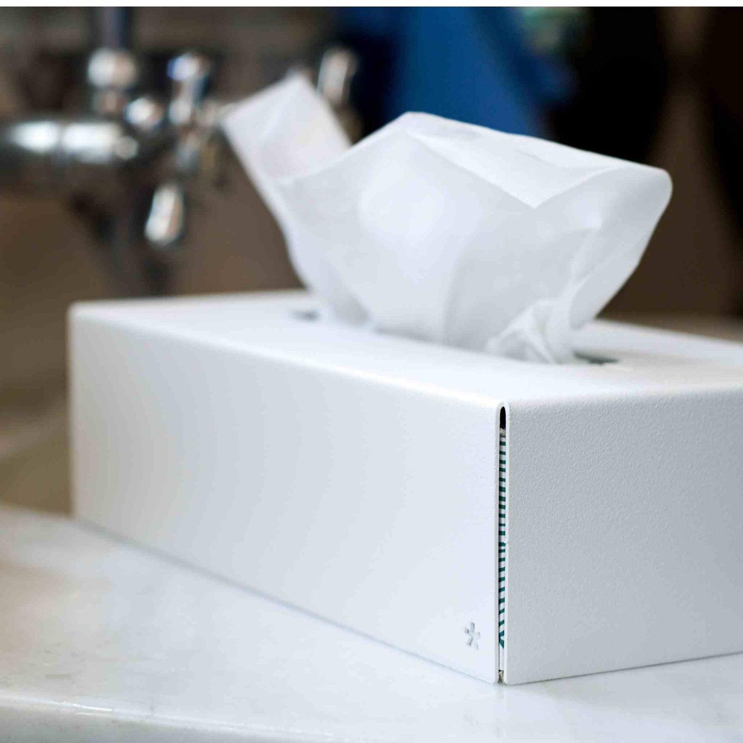 Tissuebox Kosmetiktücherbox | Klare Linien gegen kitschige Muster