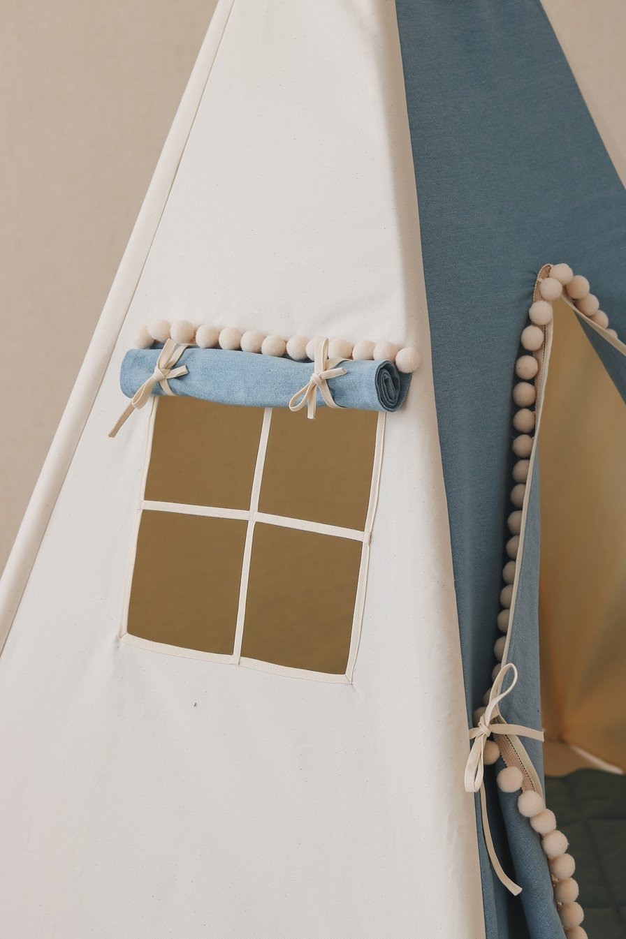 Kinderzelt Tipi Jeans
