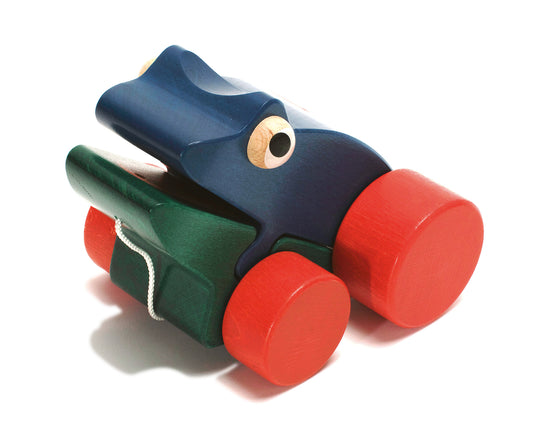 Holzfrosch "großer Jan" | aus der Stiftung Weizenkorn