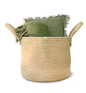 Aufbewahrungskörbe aus Jute