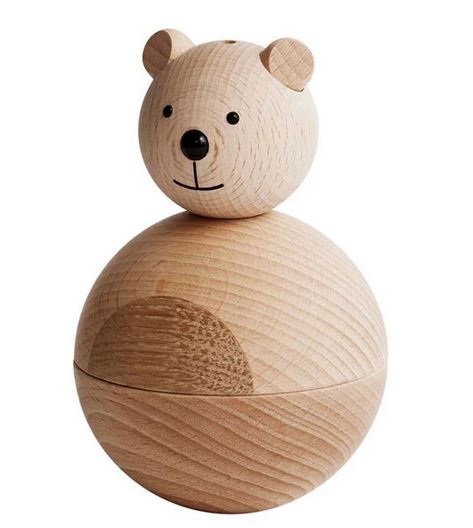 Holzbär "Petz" | vermittelt Freude