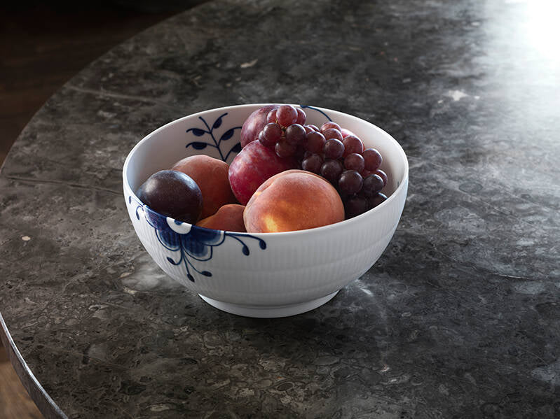 Bowls Set Royal Copenhagen | Blaue Handwerkskunst Musselmalet