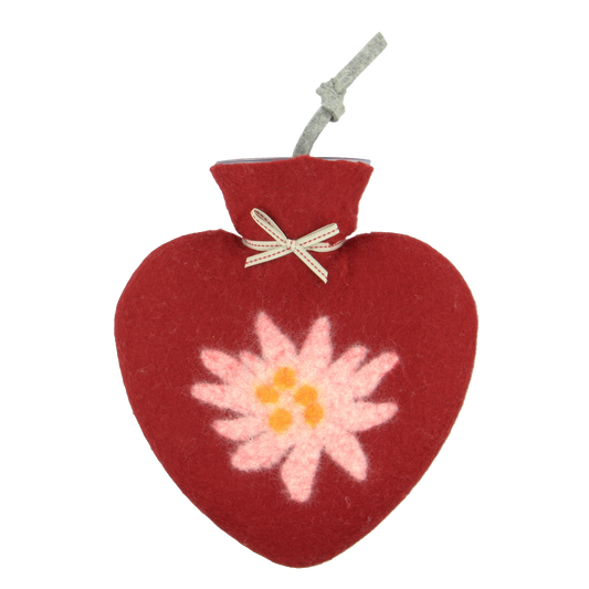 Wärmflaschen mit Merinowolle