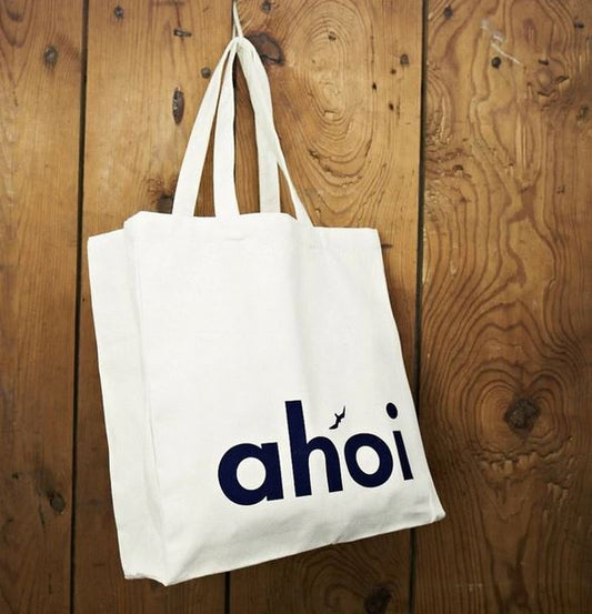 Einkaufstasche Baumwolle | Sommer, Sonne, ahoi Seemann