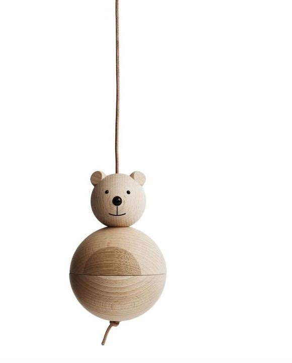Holzbär "Petz" | vermittelt Freude