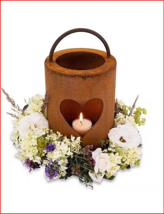 Eisen-Windlicht | Laterne in zwei Größen