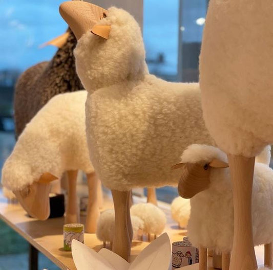 Holzschaf "Michel" | in Lebensgröße nahezu echt