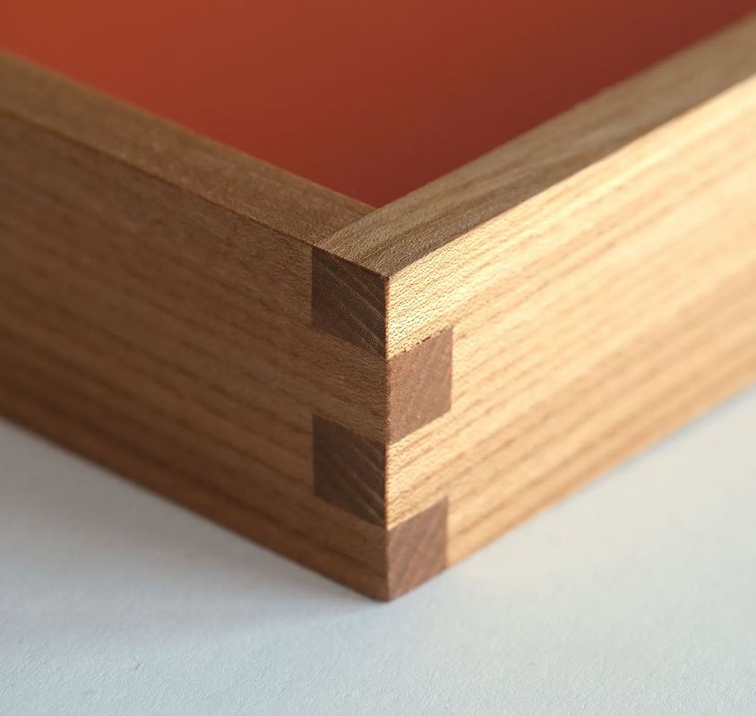 Serviertablett aus Ulme oder Ahorn