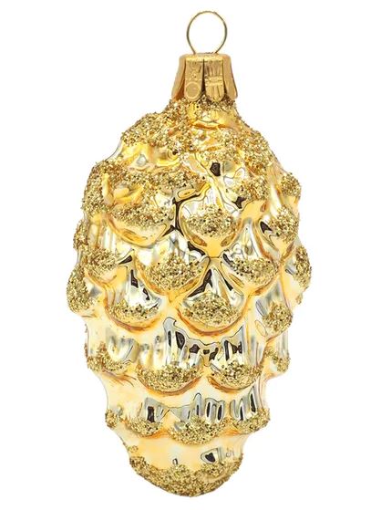 Weihnachtsbaumschmuck Tannenzapfen | Glas