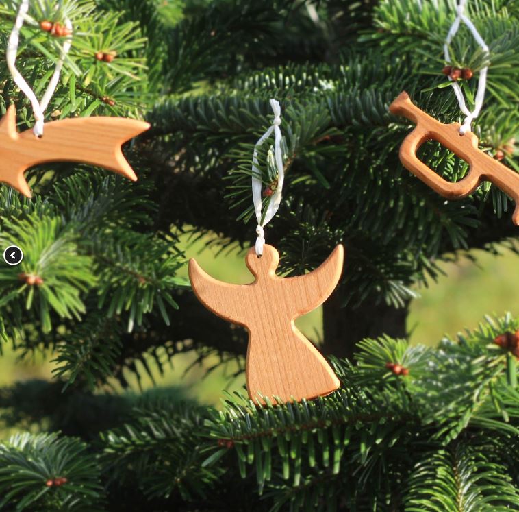 Weihnachtsanhänger | Baumanhänger | Kirschholz verschiedene Motive