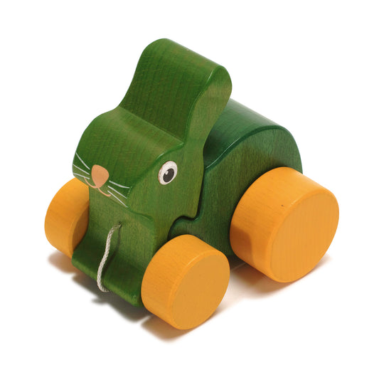 Holzhase "Benja" | ziehen und hoppeln