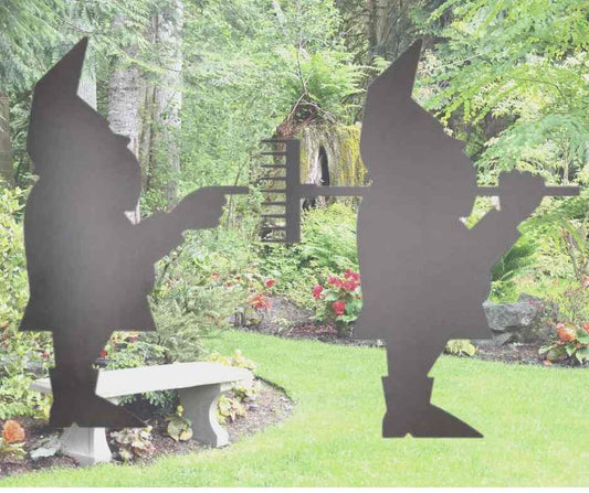 Gartenzwerge aus Stahl | die sieben Zwerge