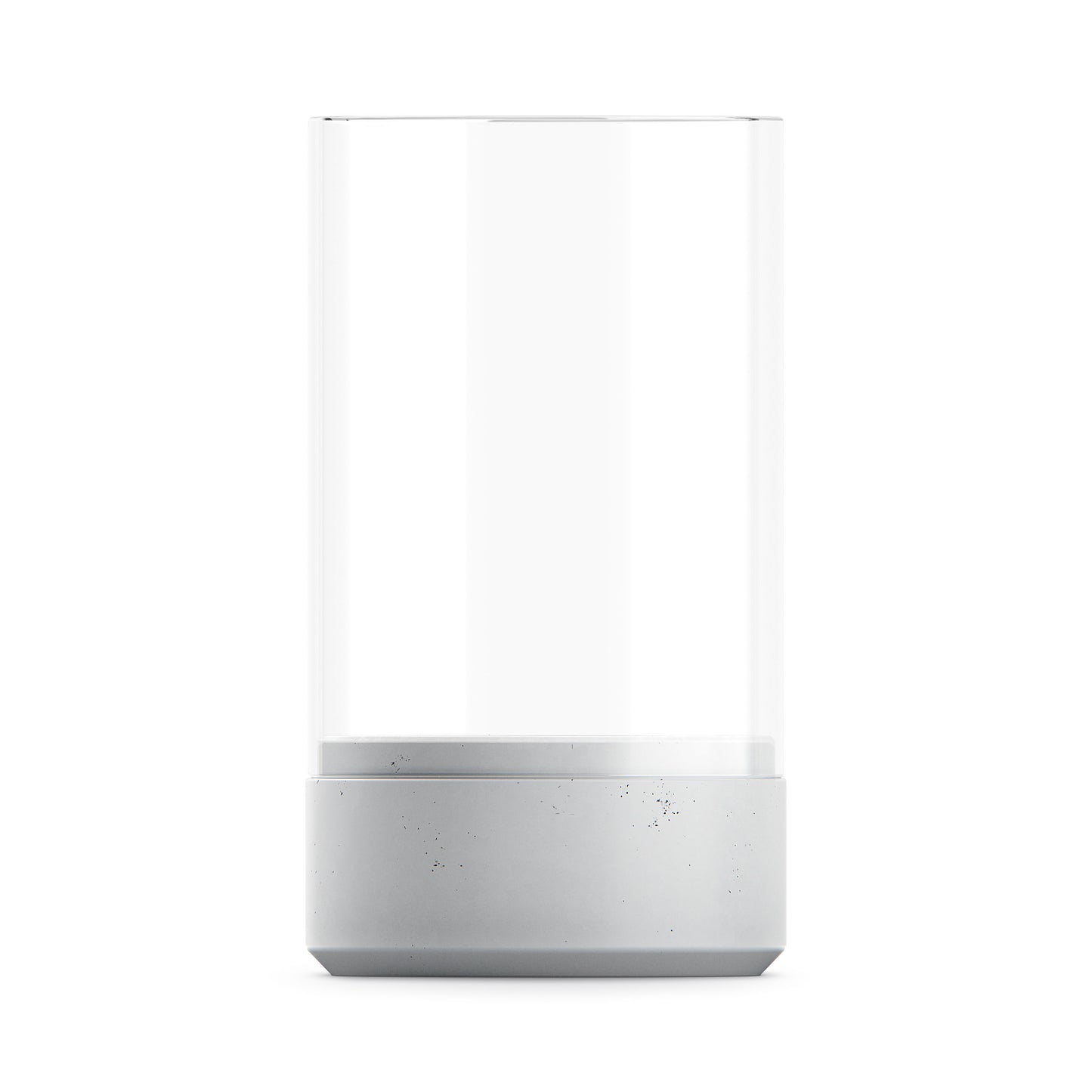 Windlicht Glas und Beton