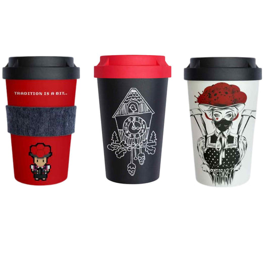 To-Go-Becher | Schwarzwälder Design, im Schwarzwald gefertigt