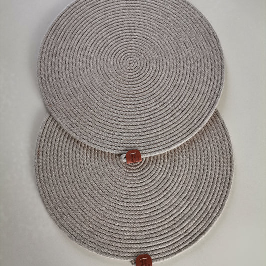 Tischset rund | so schon recycelt