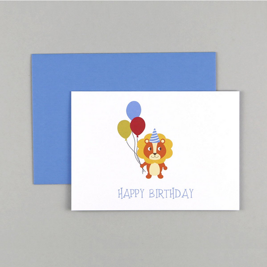 Geburtstagskarte "Tiere" - große Geschenke für kleine Menschen