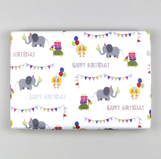 Geschenkpapier "Tiere" | große Geschenke für kleine Menschen