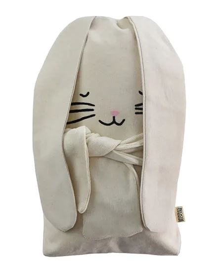 Kinderkissen "Hase mit Schal"