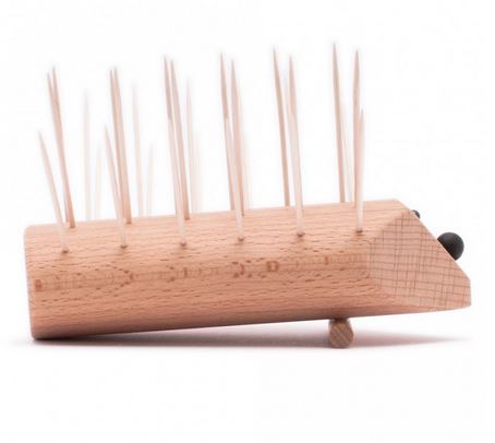Holz Käseigel - die 70iger sind willkommen