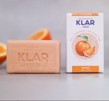 KLAR Orangenseife