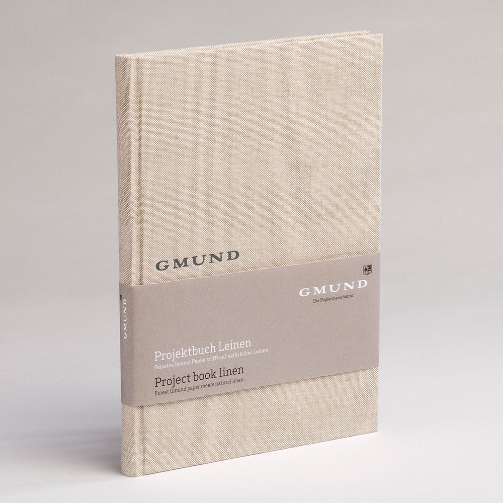 Notizbuch Projektbuch in Leinen