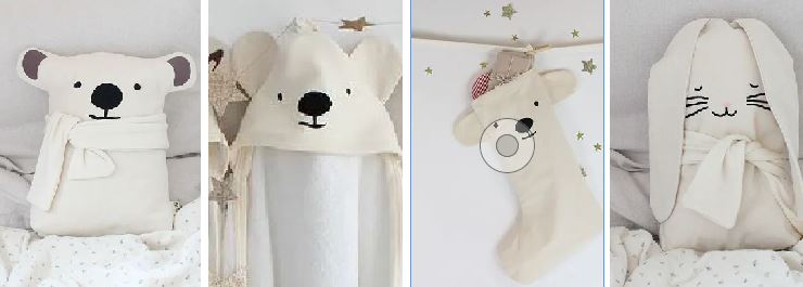 Hängestrumpf für alles Kleine und Große | "Eisbär"