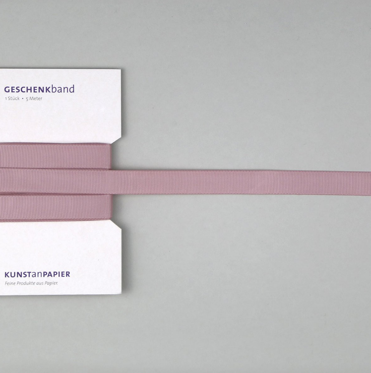 Geschenkband Rips | Hellblau Dunkelblau Mauve