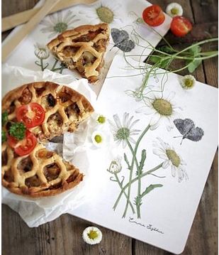 Schneidbetter Botanic | Blumen und Schmetterlinge aus Schweden