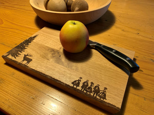 Holz-Vesperbrett aus Wildeiche | aus dem Schwarzwald