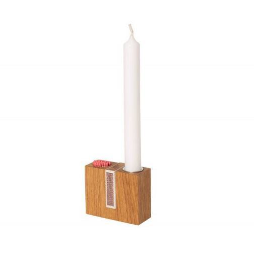 Holz Kerzenständer Schwarzwaldlicht | der Bollenhut macht's