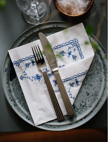 Servietten Musselmalet | Accessoires Royal Copenhagen