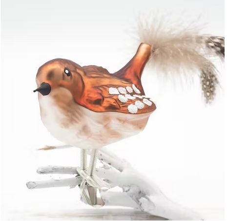 Weihnachtsbaumschmuck Vögel | Glas