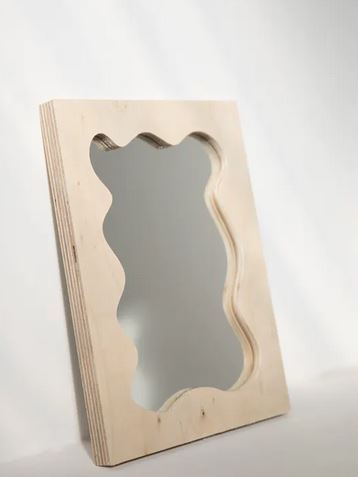 Holz Wandspiegel für Kinderzimmer | in 2 Größen