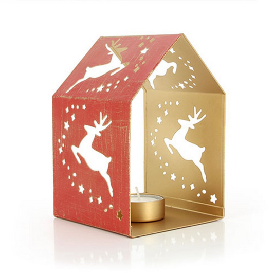 Blechhäuschen für Teelichter