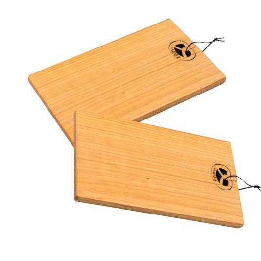 Vesperbrett aus Kirschbaum 2er Set | hübsche Motiven
