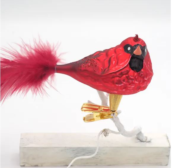 Weihnachtsbaumschmuck Vögel | Glas