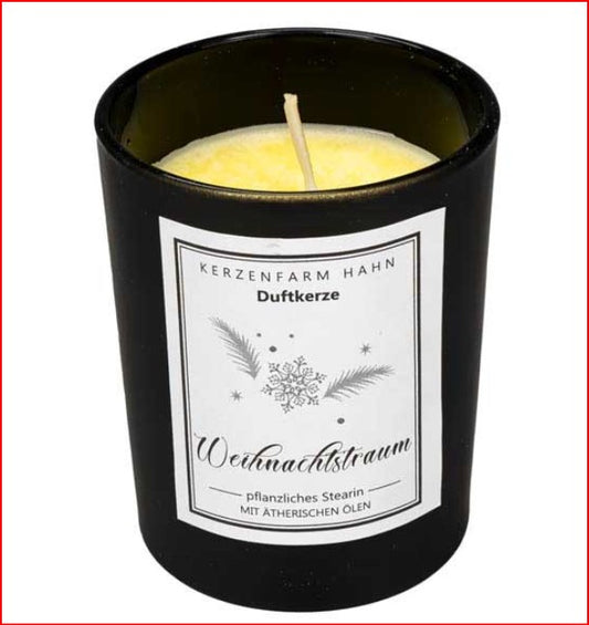 Duftkerze Weihnachtstraum im Glas